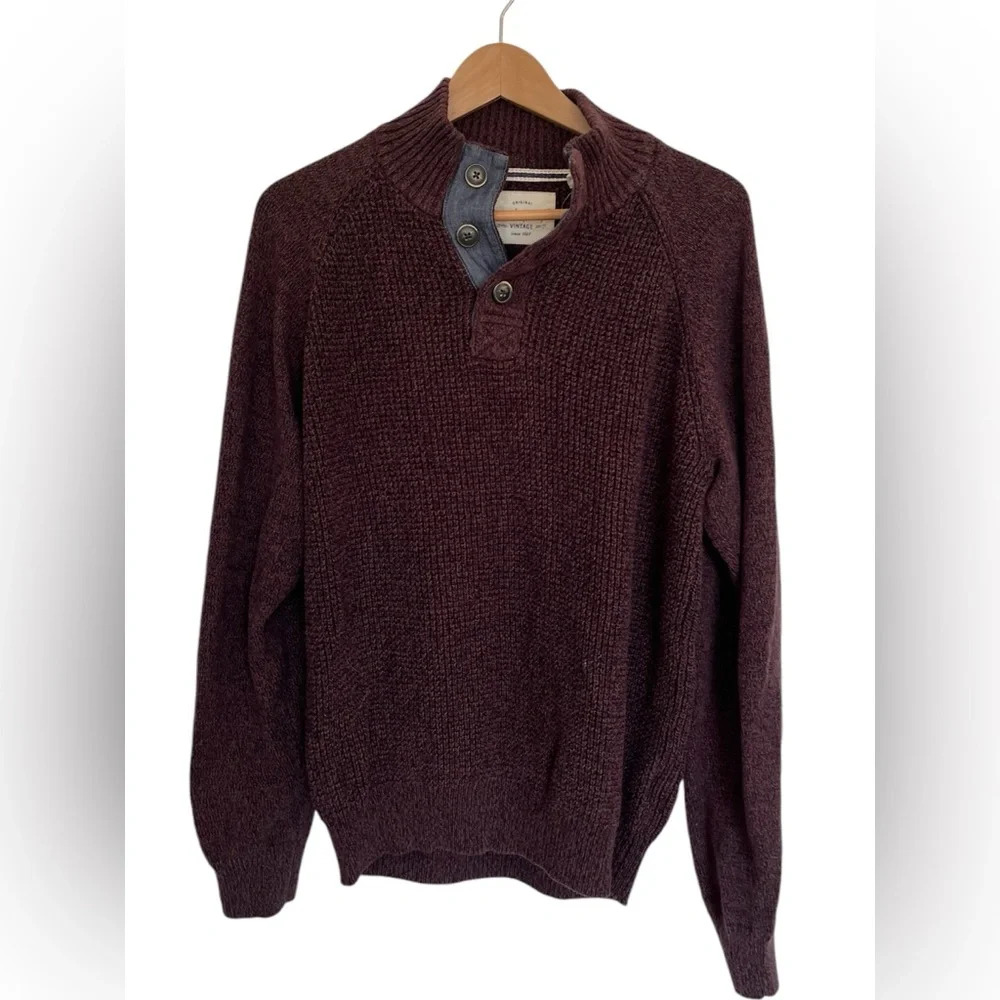 Original Weather proof Vintage burgundy sweater size large